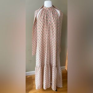 ME+EM Multicolor Patterned Maxi Dress